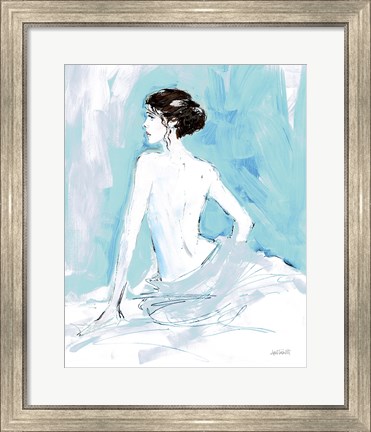 Framed Nude II Blue Print