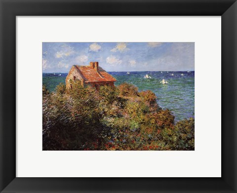 Framed Fisherman&#39;s Cottage Print