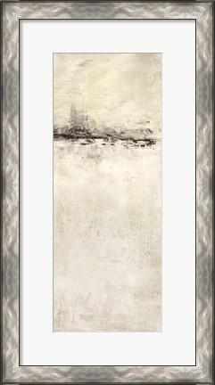 Framed Reflection in Ebony Panel II Print