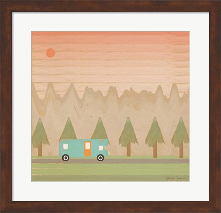 Framed Search for Adventure I Print