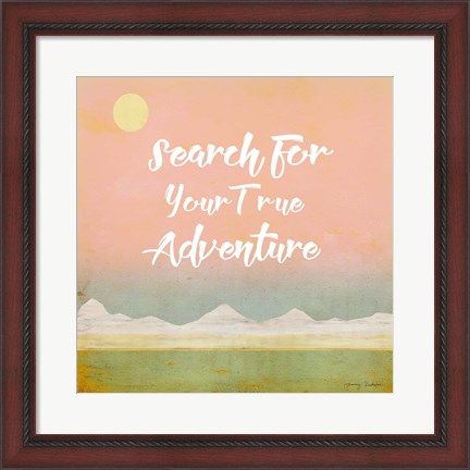 Framed Search for Adventure II Print