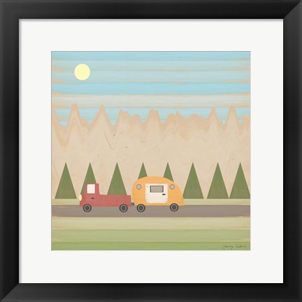 Framed Search for Adventure III Print