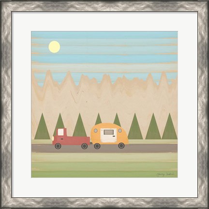 Framed Search for Adventure III Print