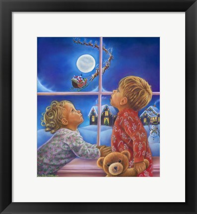 Framed Believe In The Magic Of Christmas Print