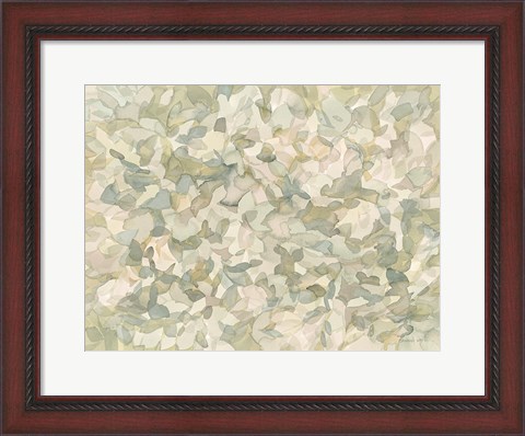 Framed Leafy Abstract Print