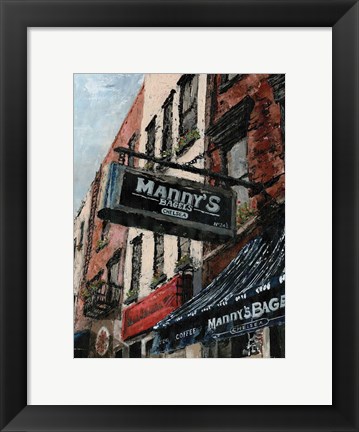 Framed New York Neighborhood II Print