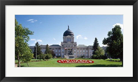 Framed Montana State Capitol, Helena, Montana Print