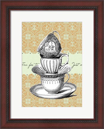 Framed Tea For Two Print