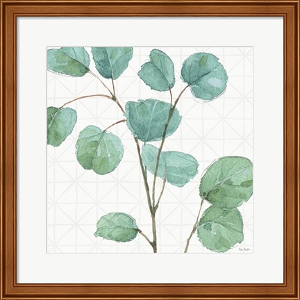 Framed Mixed Greens LII Print