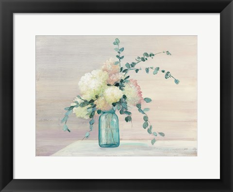 Framed Morning Bouquet Print
