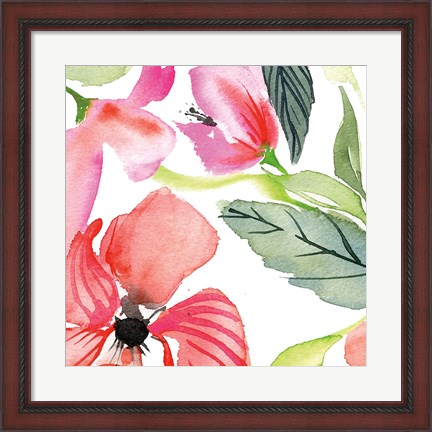 Framed Bloom to Remember III Print