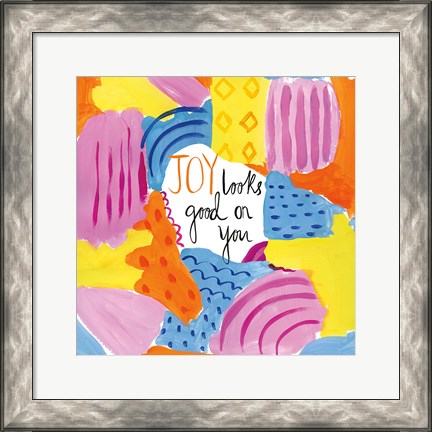 Framed Abstract Affirmations IV Print