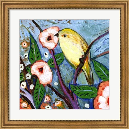 Framed Modern Bird VIII Print