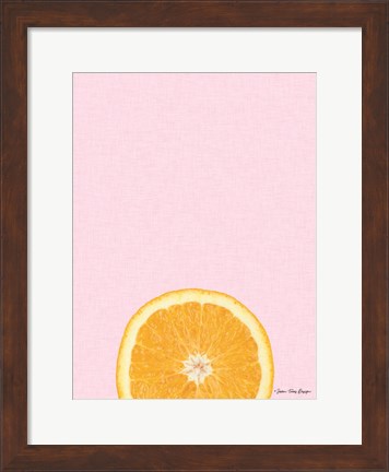 Framed Pink Orange Print