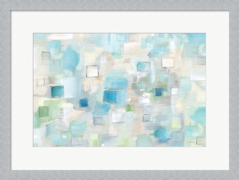 Framed Grid Ensemble Landscape Print