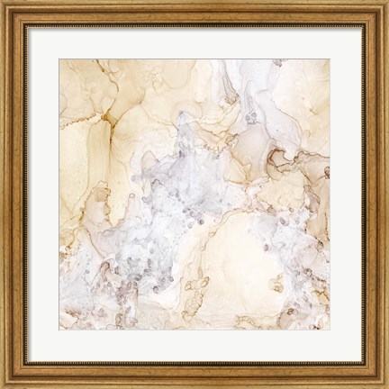Framed Neutral Beauty Taupe Print