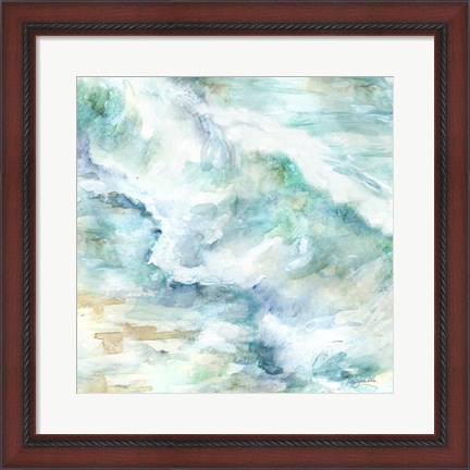 Framed Ocean Waves I Print