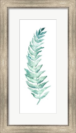Framed Botanical Fern Single I Print