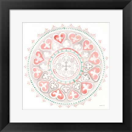 Framed Mandala Delight III Print