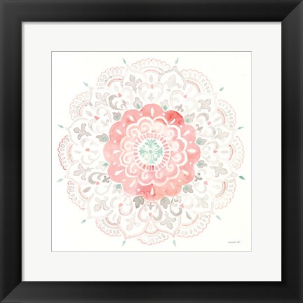 Framed Mandala Delight IV Print