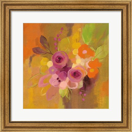 Framed Small Bouquet I Print