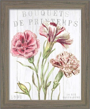 Framed Fleuriste Paris IV Print