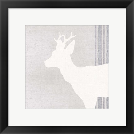Framed Woodland Animal IV Print