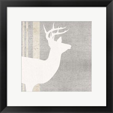 Framed Woodland Animal I Print
