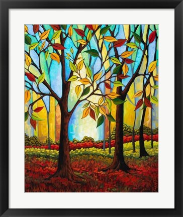 Framed Tree Color Change Print
