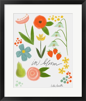 Framed In Bloom Print