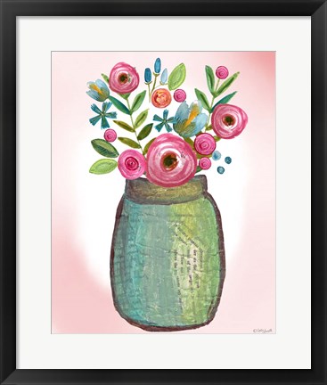 Framed Bouquet Collage Print