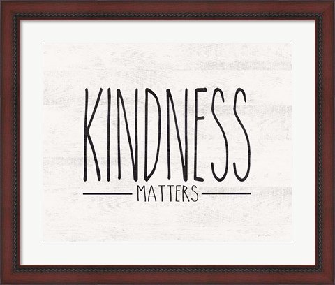 Framed Kindness Matters Print