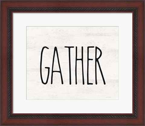 Framed Gather Print