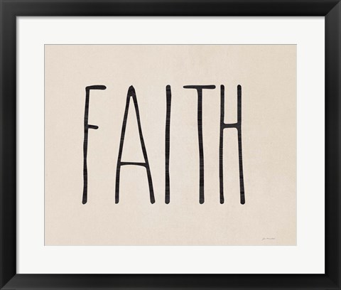 Framed Faith Print