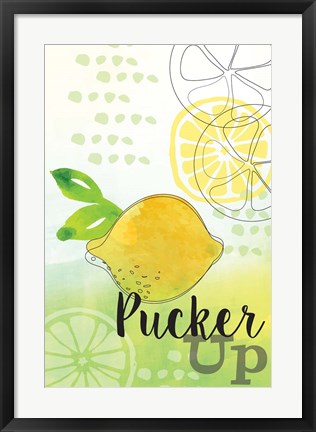 Framed Pucker Up Print