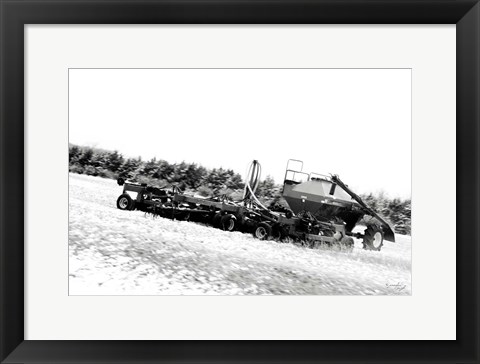Framed Tractor VIII Print