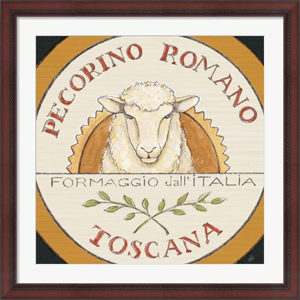 Framed Tuscan Flavor VII Print