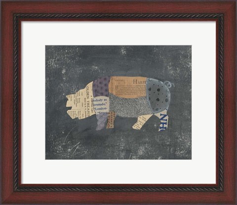 Framed From the Butcher VII Print