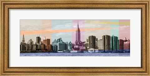 Framed Sound of a City Print