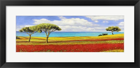 Framed Mediterraneo Print