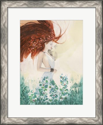 Framed Fairy of Spring Print