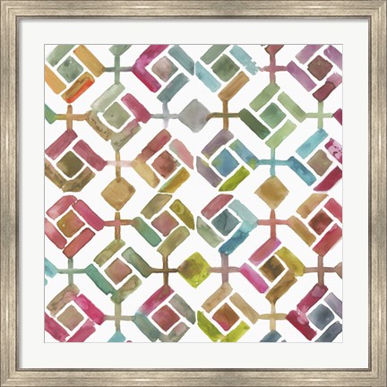 Framed Tessellation III Print