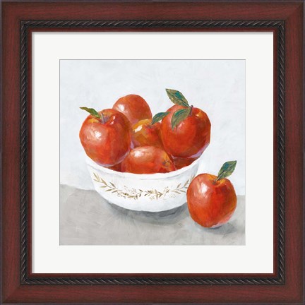 Framed Apples Print