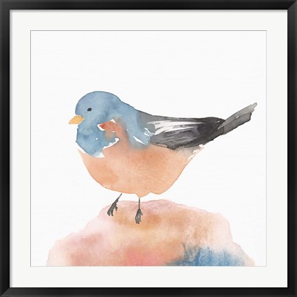 Framed Birdie III Print