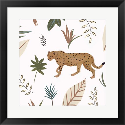 Framed African Cheetah II Print