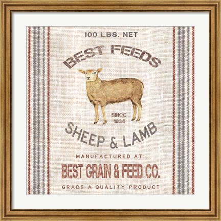 Framed Best Feeds Print