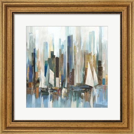 Framed Regatta I Print