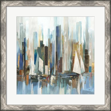 Framed Regatta I Print