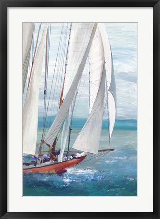 Framed Single Sail I Print
