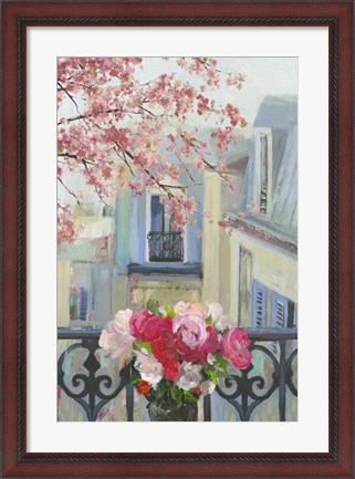 Framed Paris in the Spring II Print